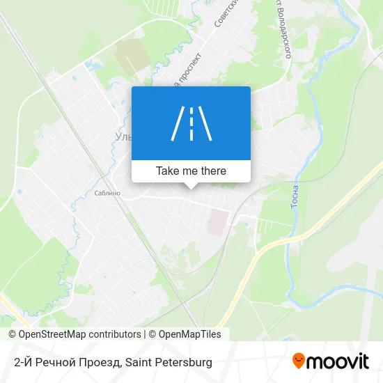 2-Й Речной Проезд map