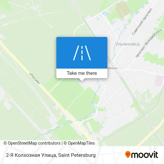 2-Я Колхозная Улица map