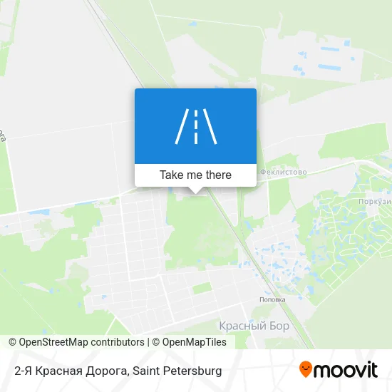 2-Я Красная Дорога map