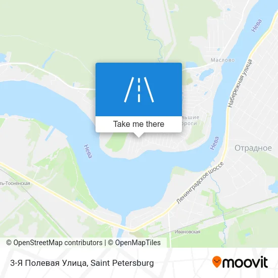 3-Я Полевая Улица map