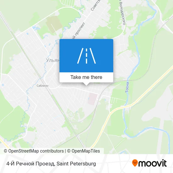 4-Й Речной Проезд map