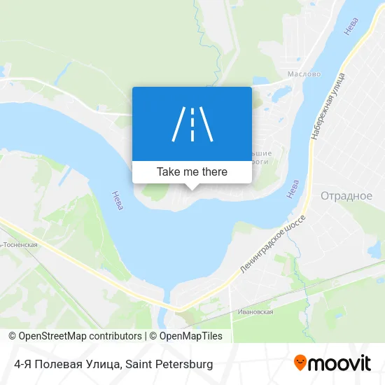 4-Я Полевая Улица map