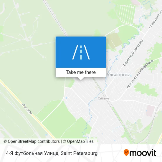 4-Я Футбольная Улица map