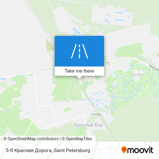 5-Я Красная Дорога map
