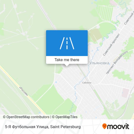 5-Я Футбольная Улица map