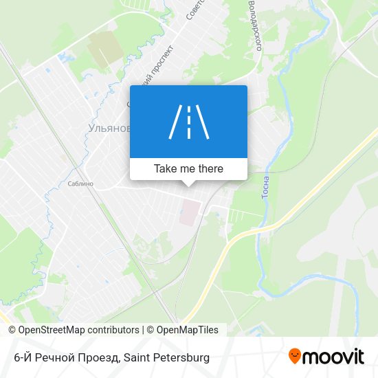 6-Й Речной Проезд map