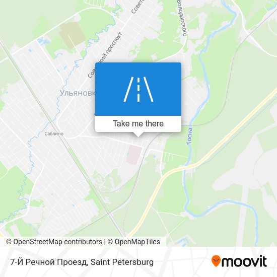 7-Й Речной Проезд map