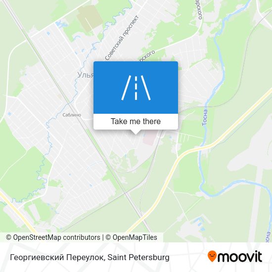 Георгиевский Переулок map