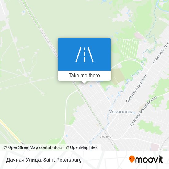 Дачная Улица map
