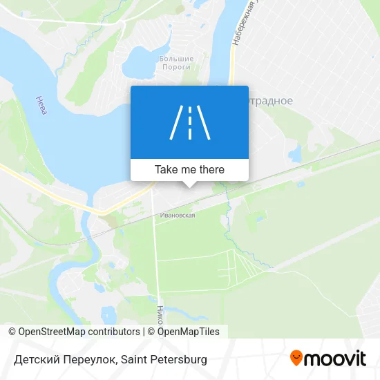 Детский Переулок map