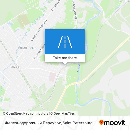 Железнодорожный Переулок map