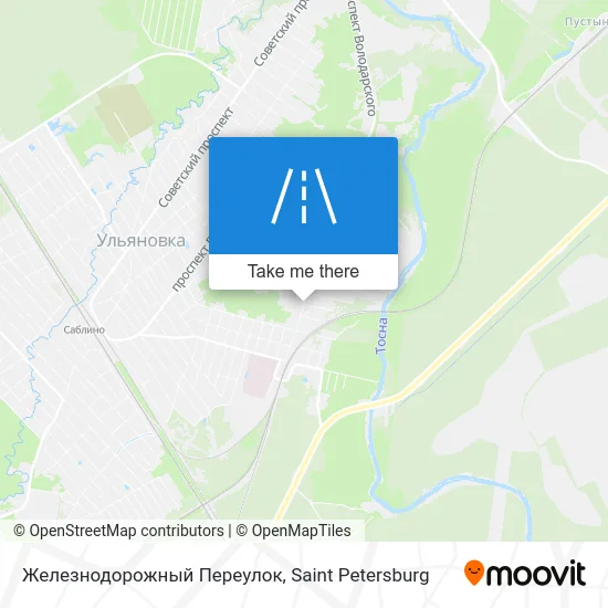 Железнодорожный Переулок map
