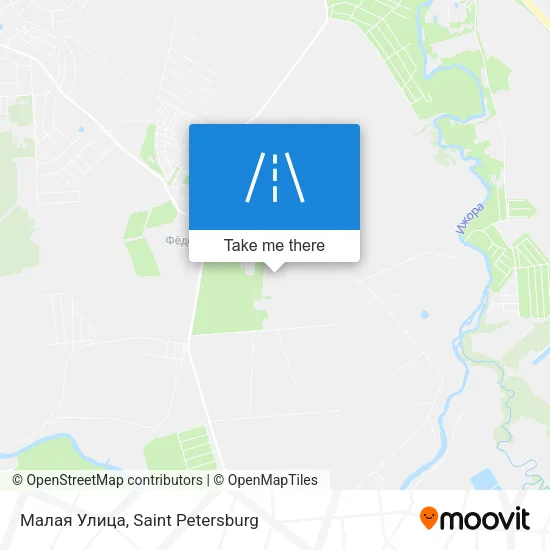 Малая Улица map