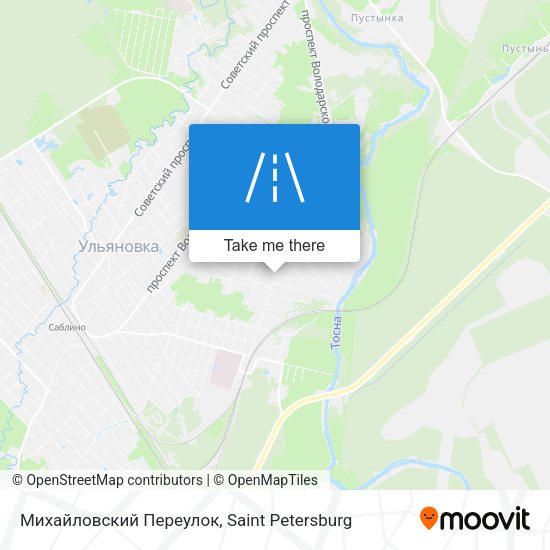 Михайловский Переулок map