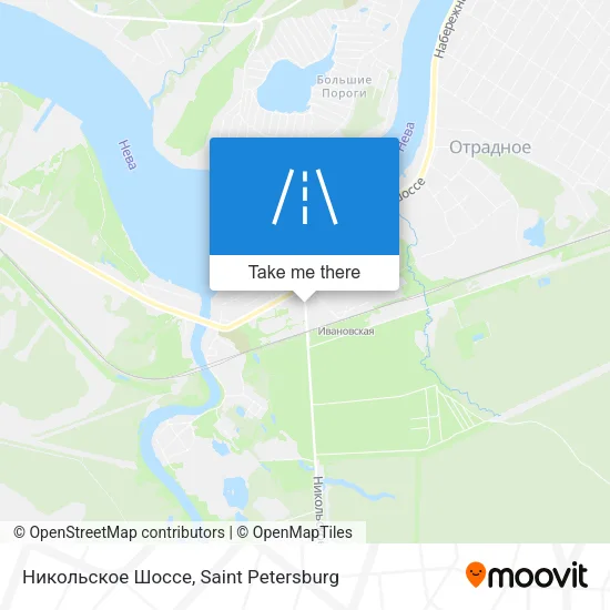 Никольское Шоссе map