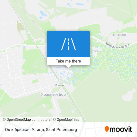 Октябрьская Улица map