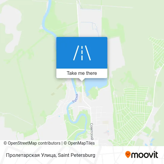 Пролетарская Улица map