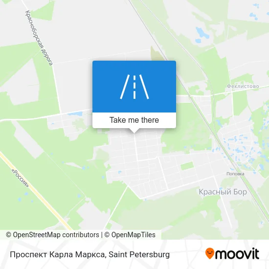 Проспект Карла Маркса map