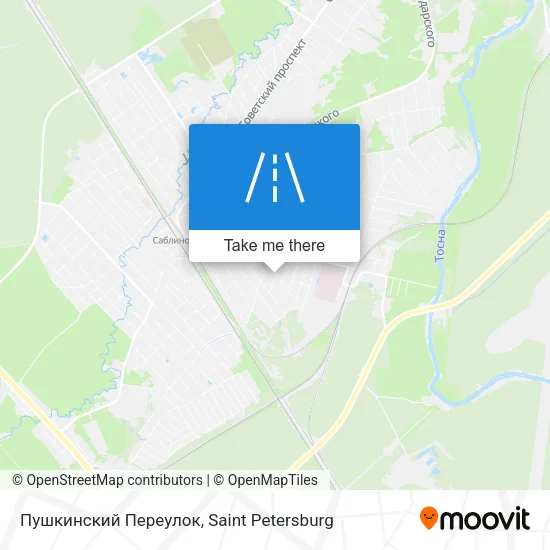 Пушкинский Переулок map
