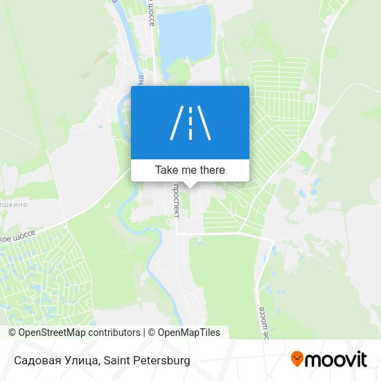 Садовая Улица map