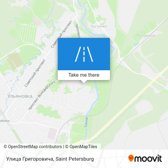 Улица Григоровича map