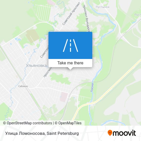 Улица Ломоносова map