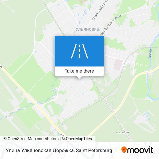 Улица Ульяновская Дорожка map