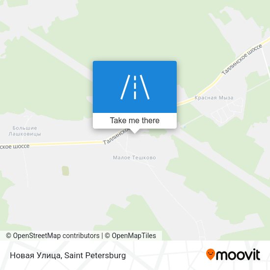 Новая Улица map