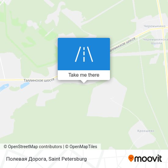 Полевая Дорога map