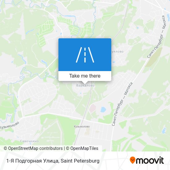 1-Я Подгорная Улица map