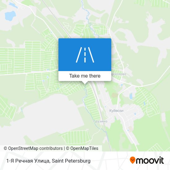 1-Я Речная Улица map