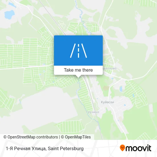 1-Я Речная Улица map
