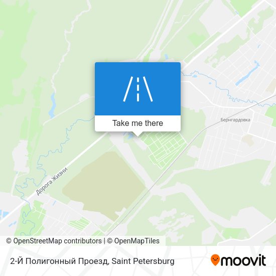 2-Й Полигонный Проезд map