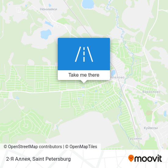 2-Я Аллея map