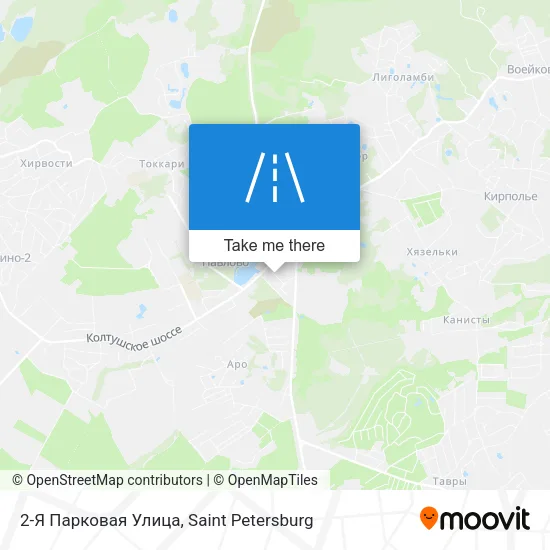 2-Я Парковая Улица map