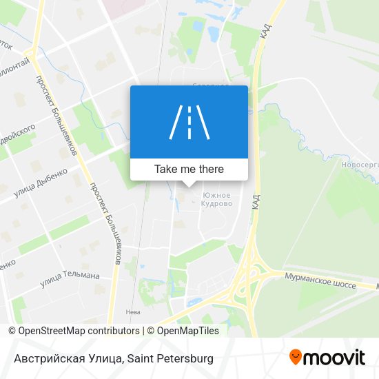 Австрийская Улица map