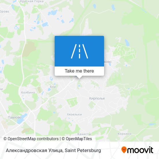 Александровская Улица map