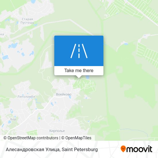 Алесандровская Улица map
