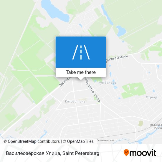 Василеозёрская Улица map