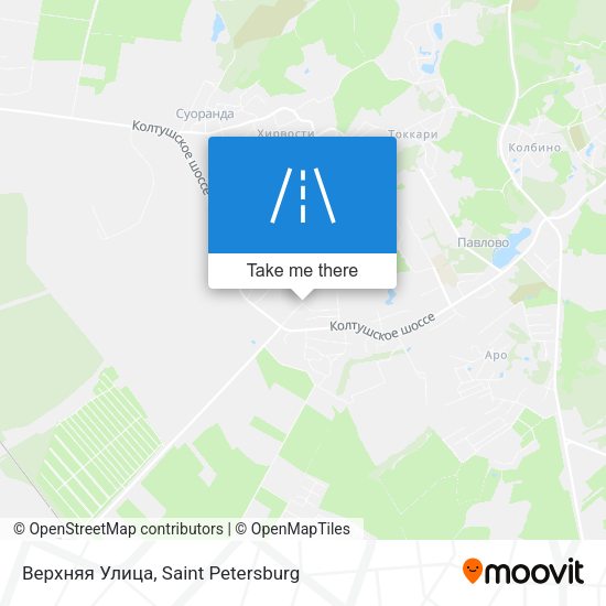 Верхняя Улица map