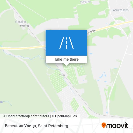 Весенняя Улица map