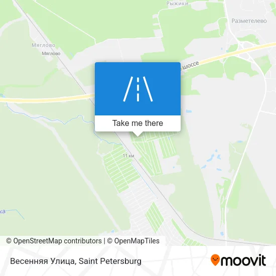 Весенняя Улица map