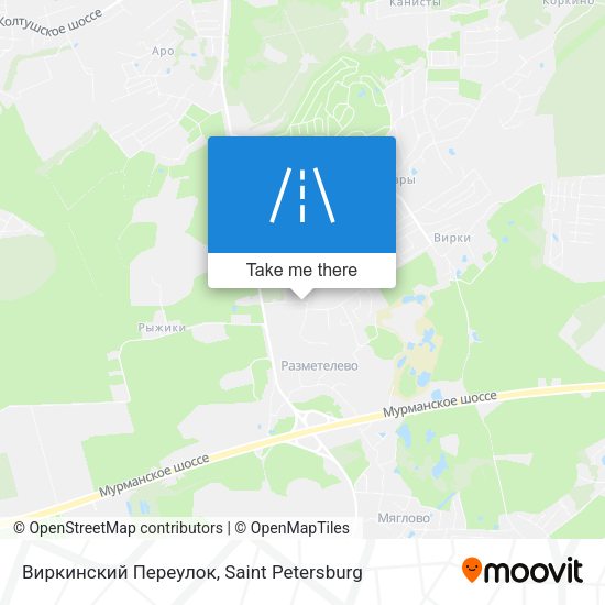 Виркинский Переулок map