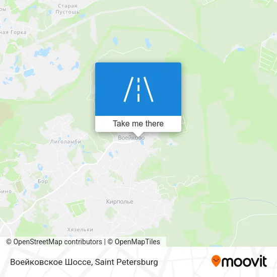 Воейковское Шоссе map
