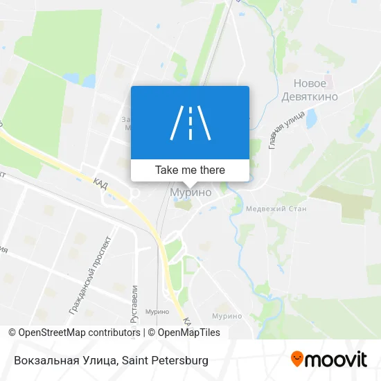 Вокзальная Улица map