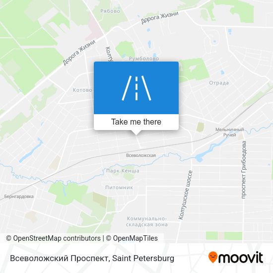 Всеволожский Проспект map