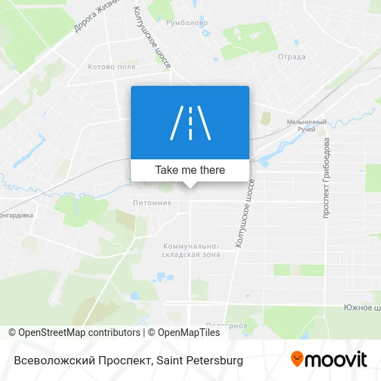 Всеволожский Проспект map