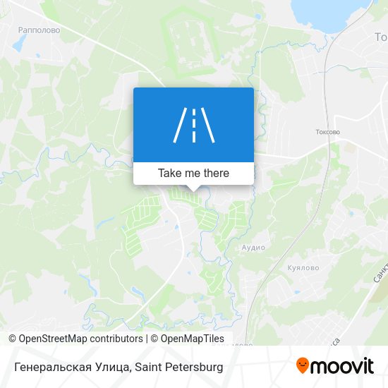 Генеральская Улица map