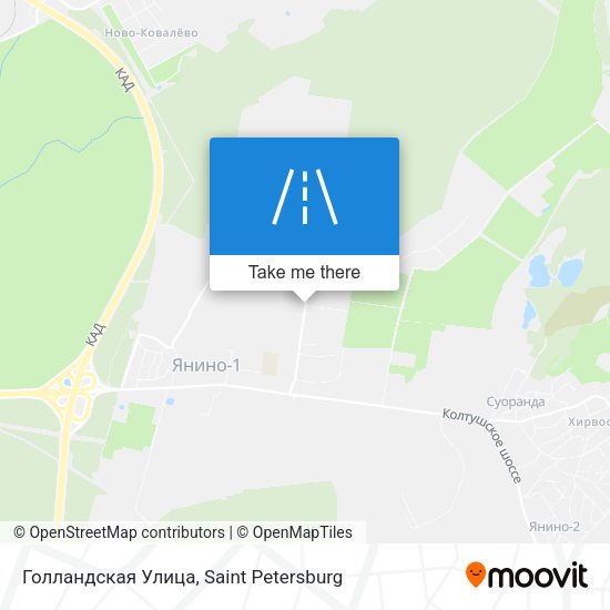 Голландская Улица map