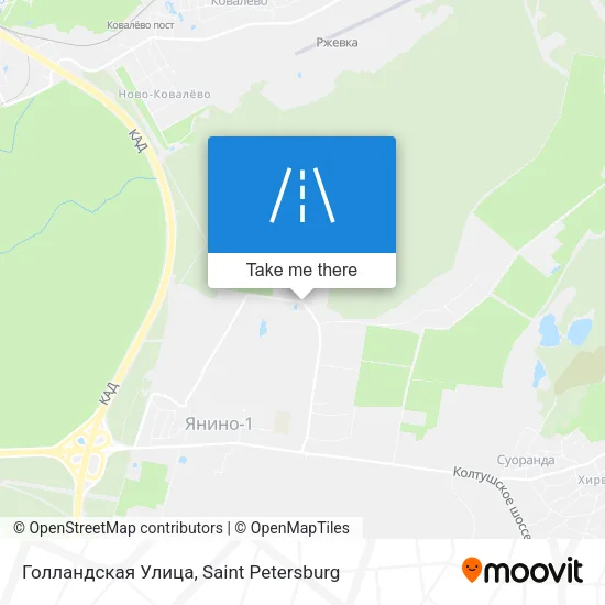 Голландская Улица map